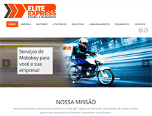 Tablet Screenshot of eliteexpressmotoboy.com.br